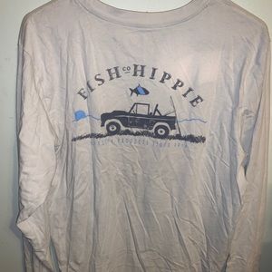 Fish hippie long sleeve